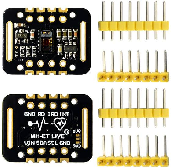 MAX30102 Heart Rate and Pulse Oximeter Sensor Module - TechTronics BD
